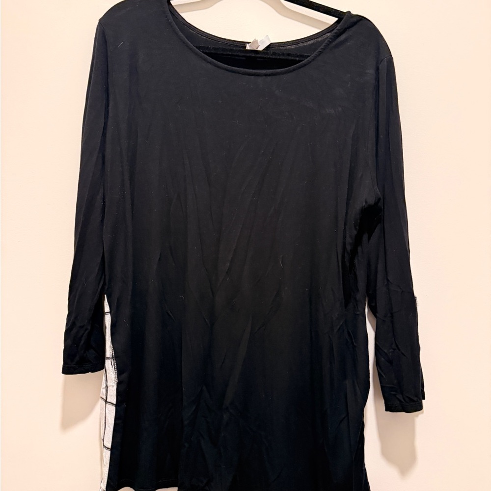 Elegant Black Women's Top